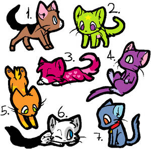 2 Point Kitty Adoptables (Open)