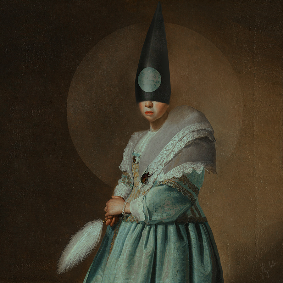 Portrait of a Girl Dressed in Blue