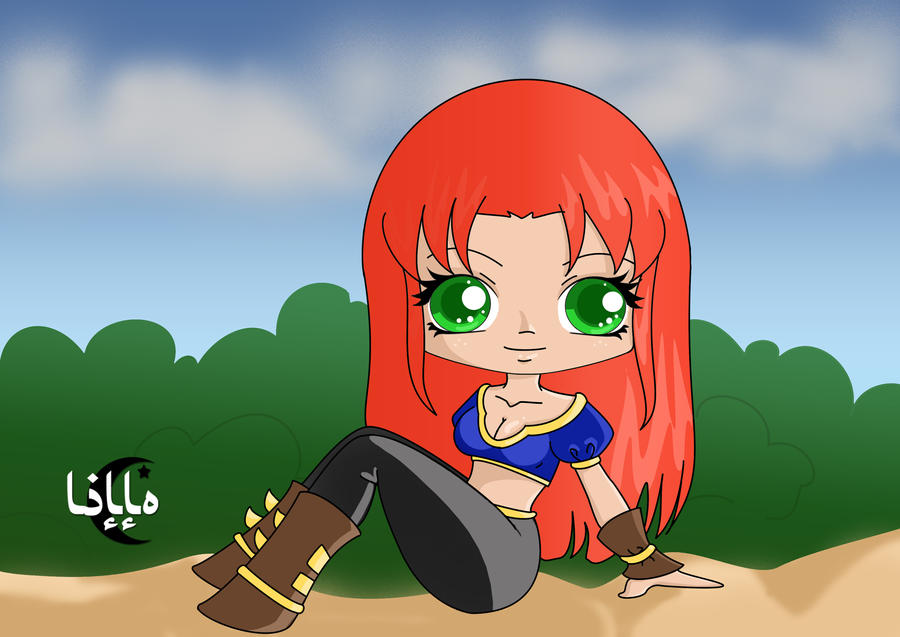 Shannah art trade by Kaelmo