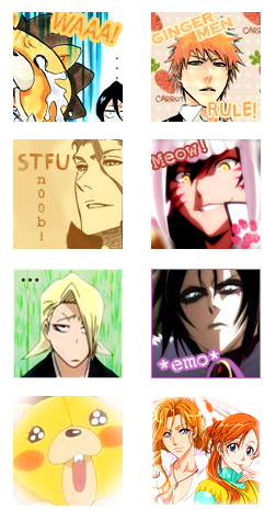 Bleach icons bis