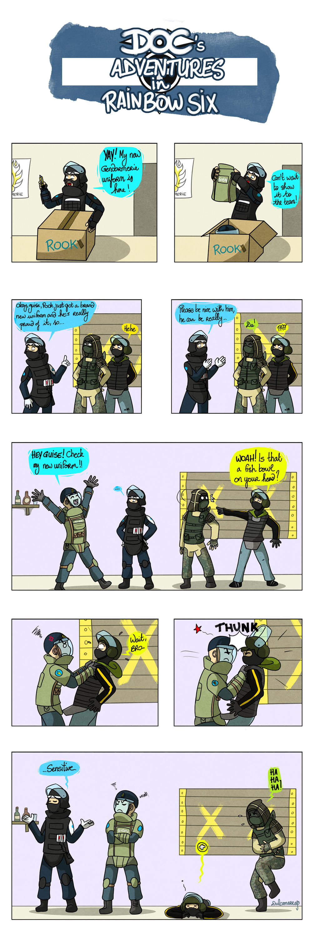 Doc's Adventure: Rook and his uniform by Dulcamarra on DeviantArt