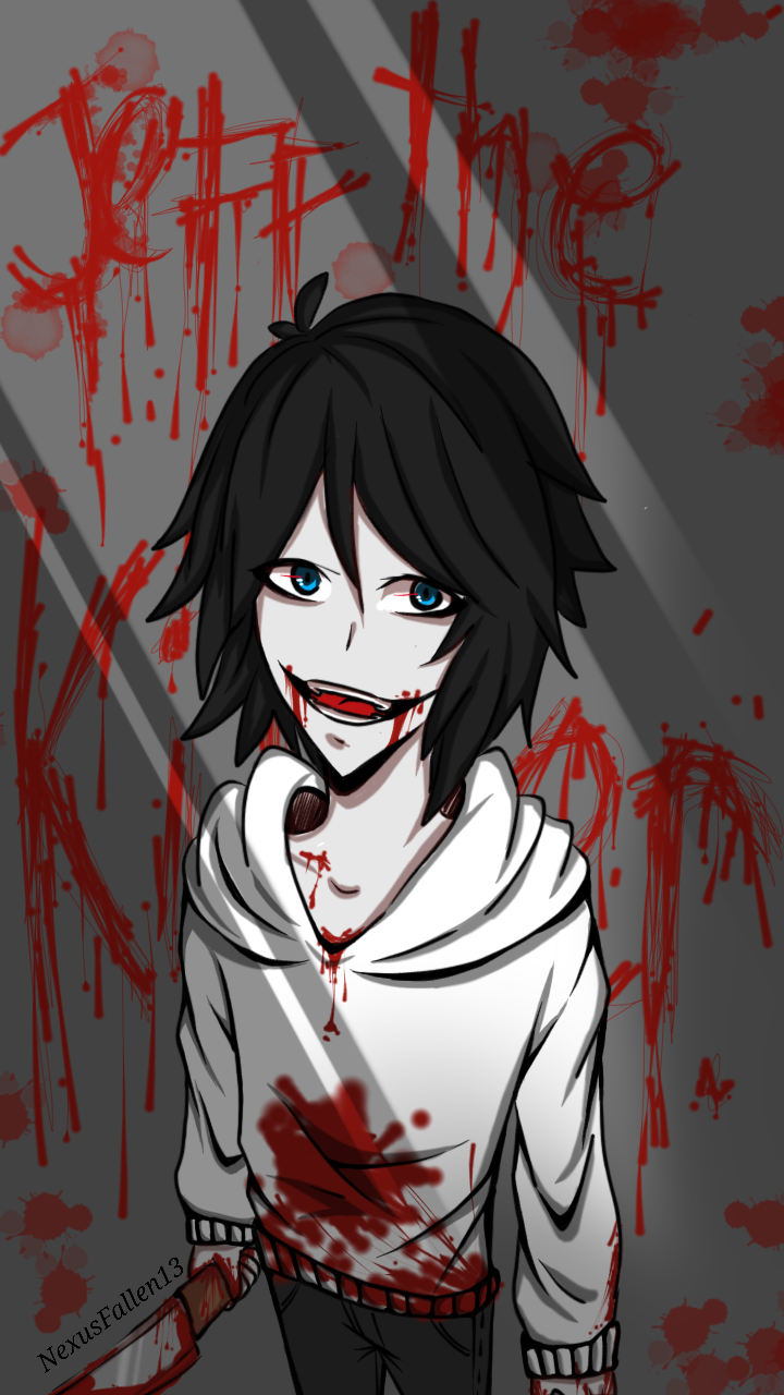 Jeff The Killer (Anime Version 2) by ZeroKiryuFan on DeviantArt