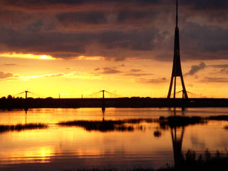 Riga at evening 2