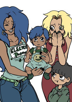 Sal Chandra and her Family(Multiverse Madness) 