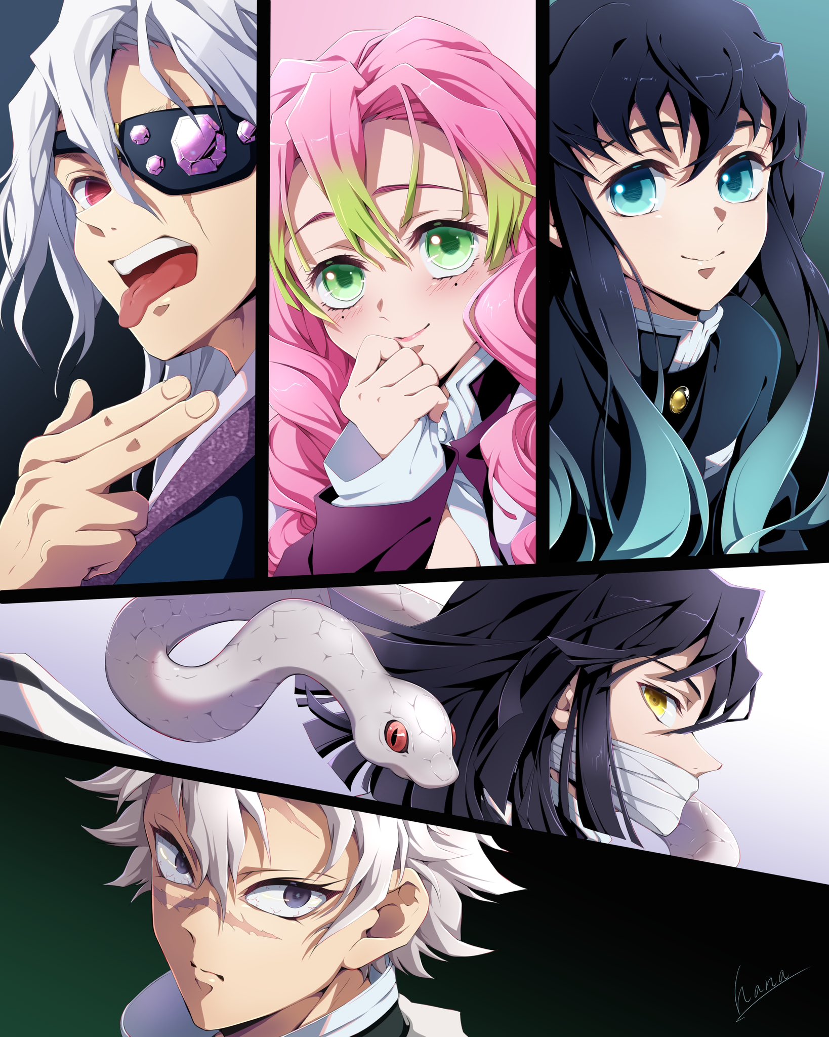 Entrenamiento Hashira. by Renacars on DeviantArt