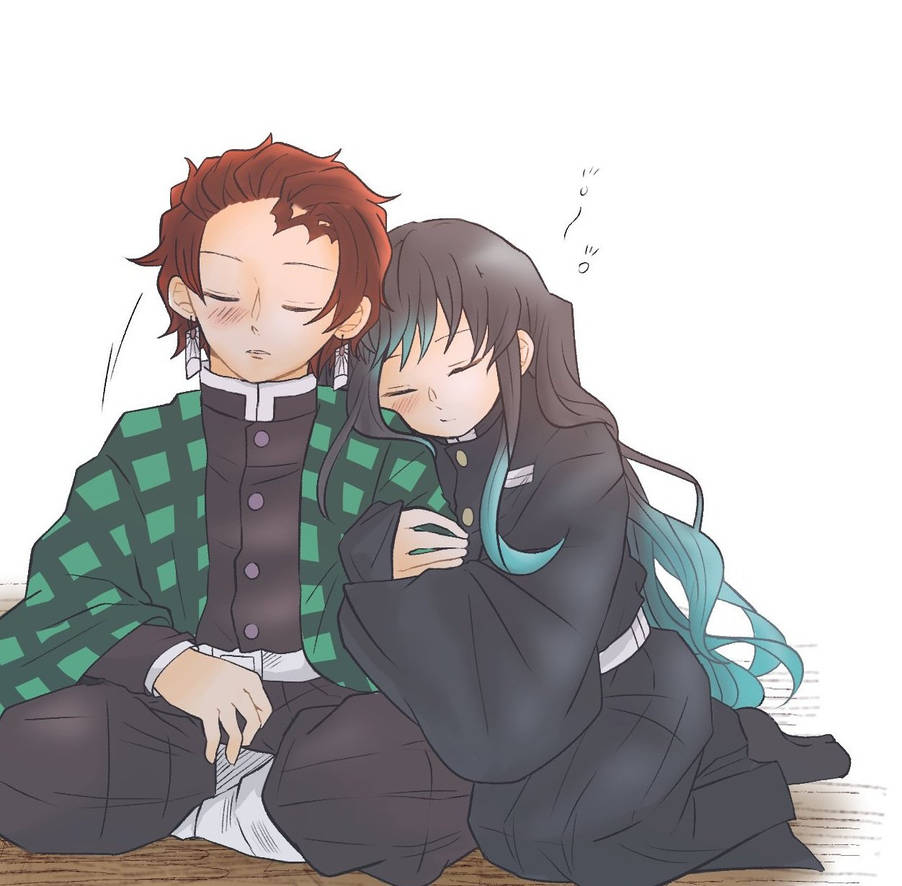 Muichiro Y Tanjiro Se Quedan Dormidos. by Renacars on DeviantArt