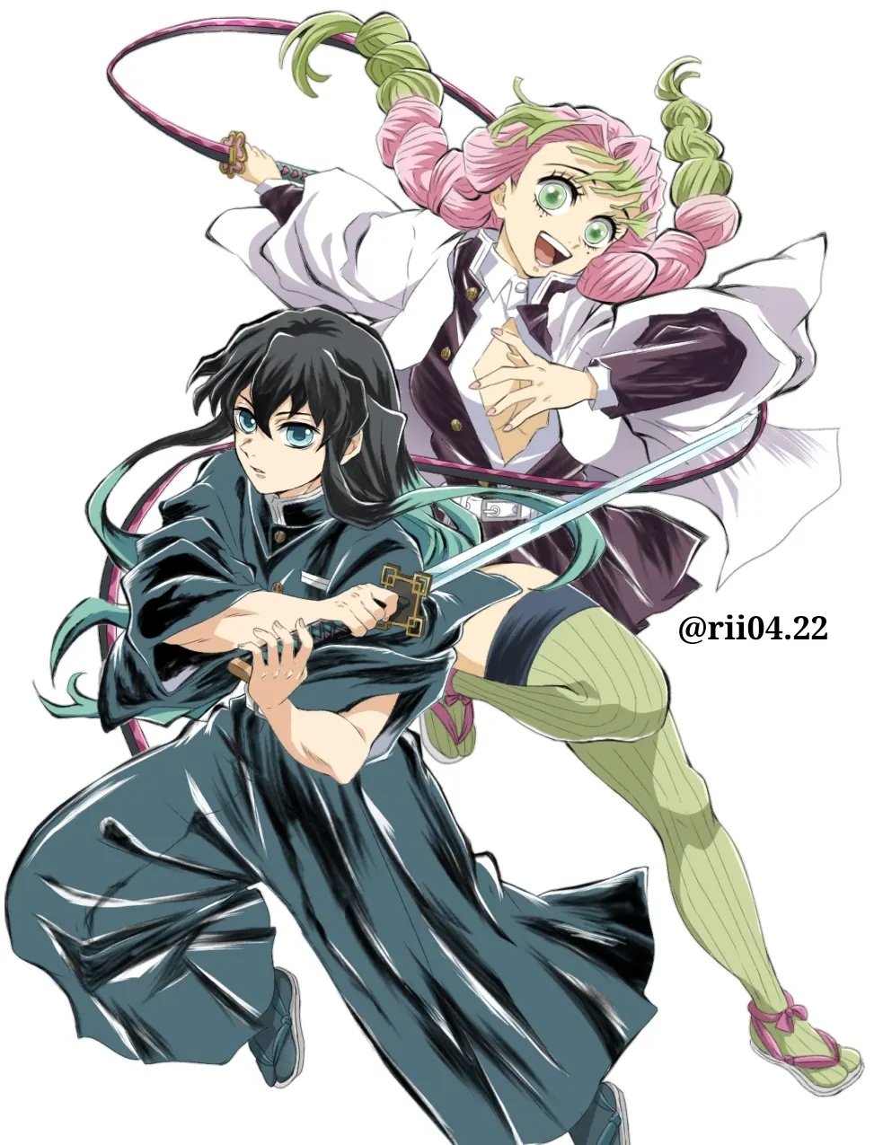 Muichiro Tokito Y Mitsuri Kanjori By Renacars On DeviantArt muichiro-tokito-y-mitsuri-kanjori-by-renacars-on-deviantart