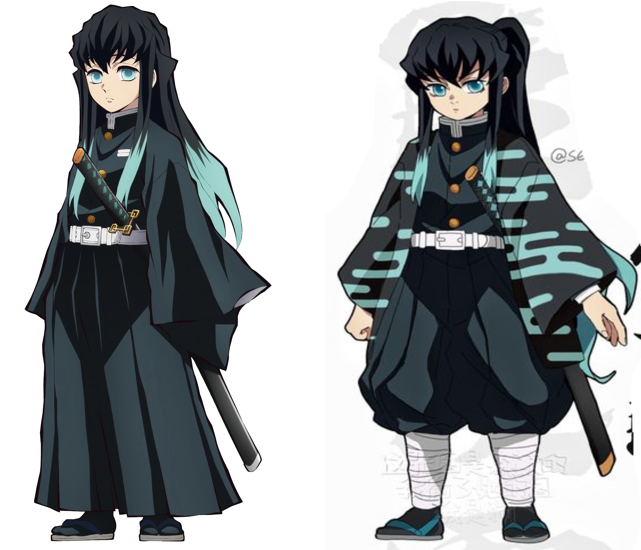 Moichiro Pattern Muichiro Y Yuichiro Como Pilares. by Renacars on DeviantArt