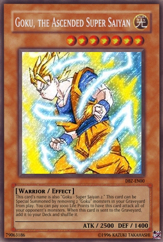 SSJ2 Goku Yugioh Card by HulktySSJ2 on DeviantArt