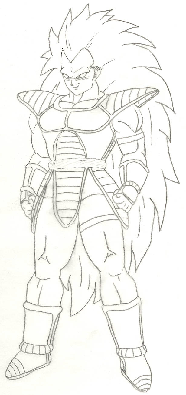 Saiyans - SSj3 Raditz by HulktySSJ2 on DeviantArt