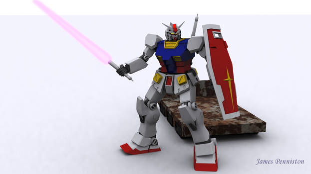 RX-78-2 Gundam - pose