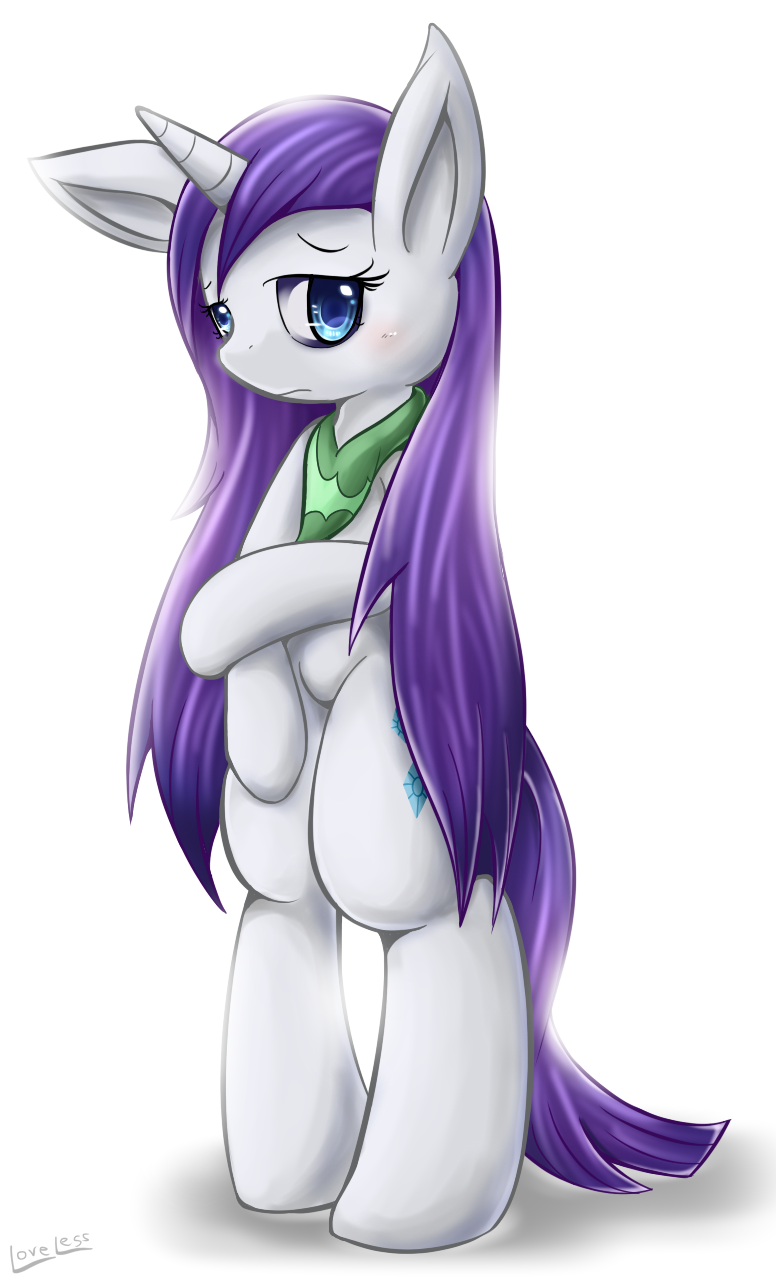 [Rarity] Beautiful when mane wet