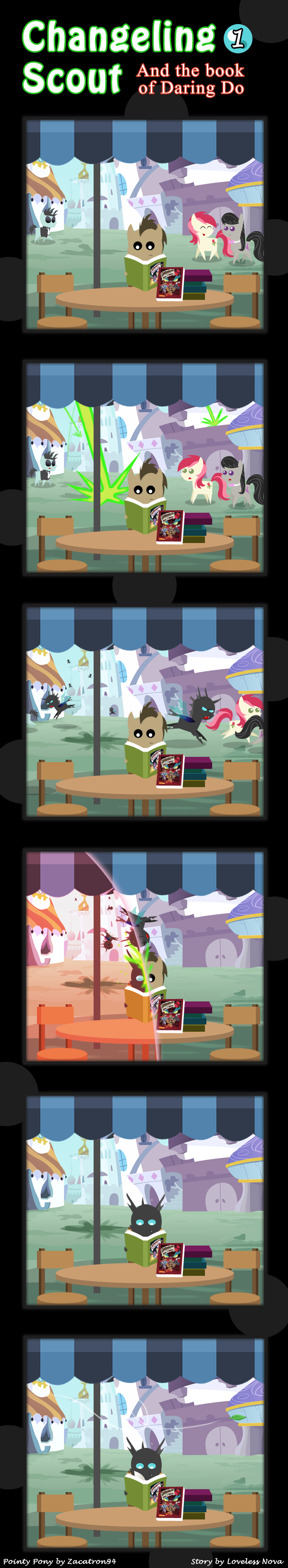 Changeling Scout And The Book Of Daring Do 01