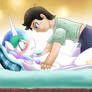 Princess Celestia Is In Your Bed