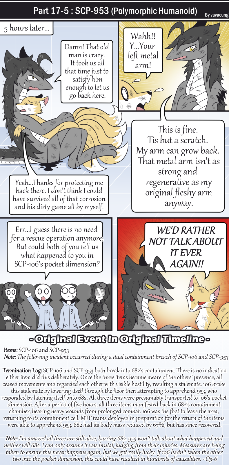 scp-682, lizard, SCP-666-J / (Comic) Passive Death Wish 22 - pixiv