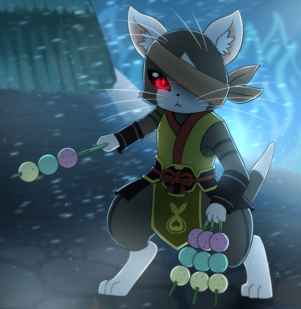 Dango Cat by vavacung on DeviantArt