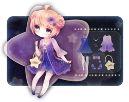 ADOPTABLE: Twinkle Star Girl [Auction: CLOSED]