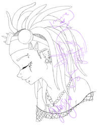 Dreadfalls Lineart.