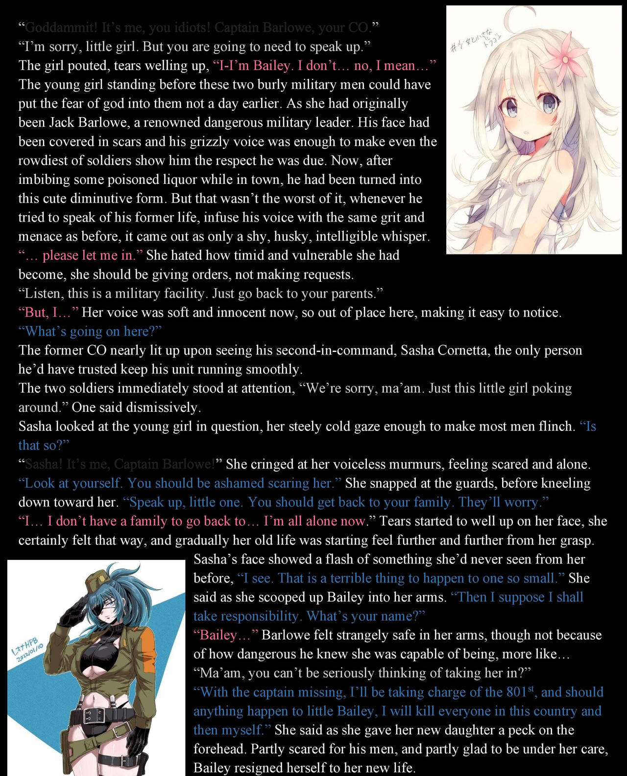 Tg Cap Inner A Soldier's Superior TG Cap by SanquineSuccubus on DeviantArt