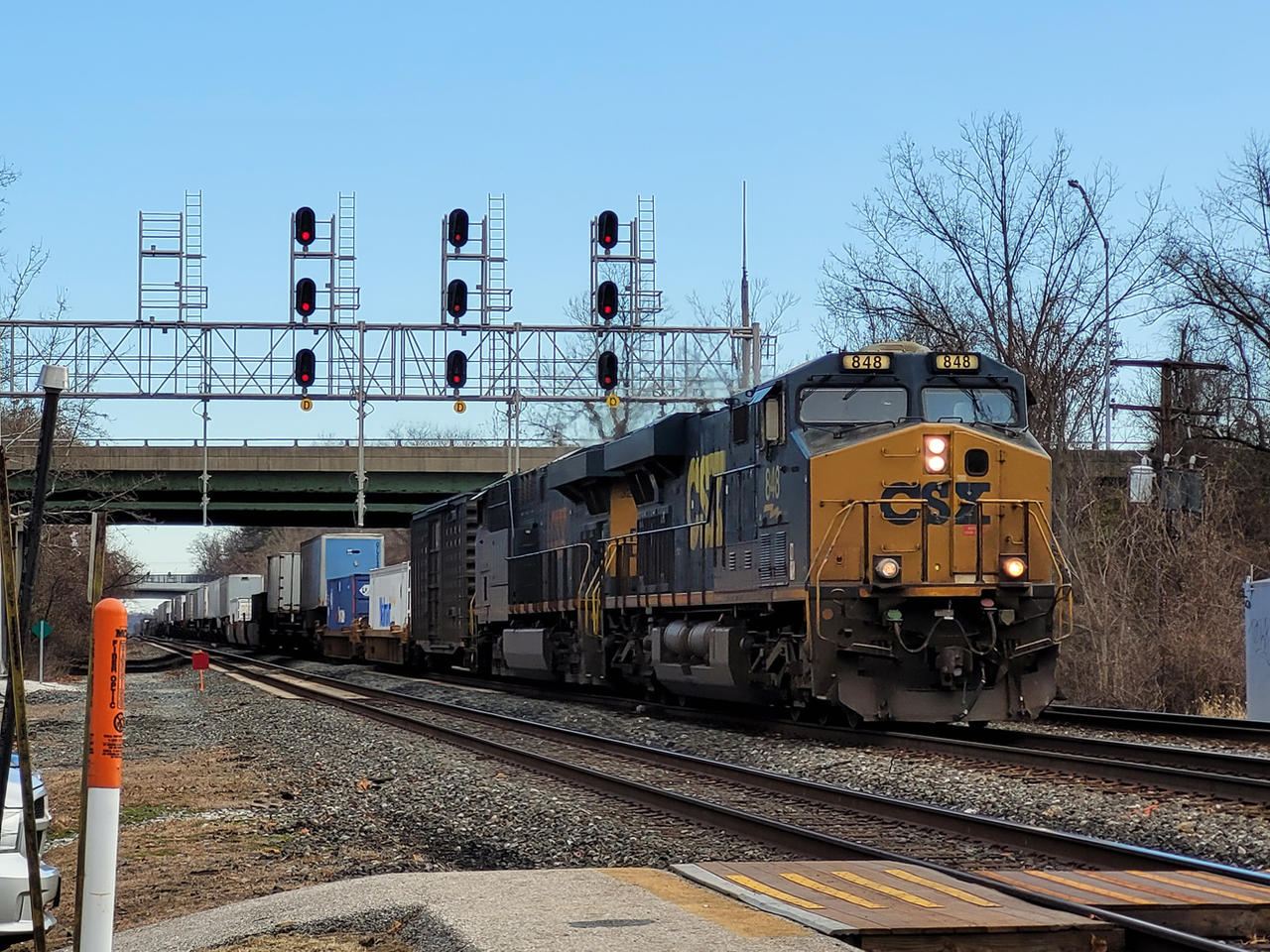 CSX intermodal train by Polarpop69 on DeviantArt
