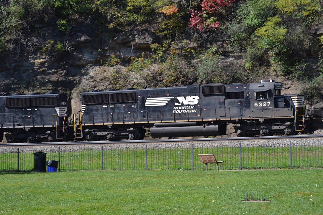 Sd40e NS SD40E 6327 by Polarpop69 on DeviantArt