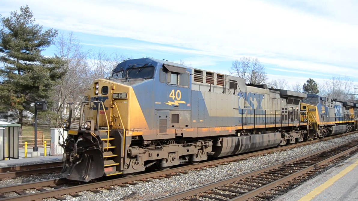CSX E780 AC44 #40 398 ES40DC 5415 by Polarpop69 on DeviantArt