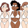 Mum trio Bikinis Base