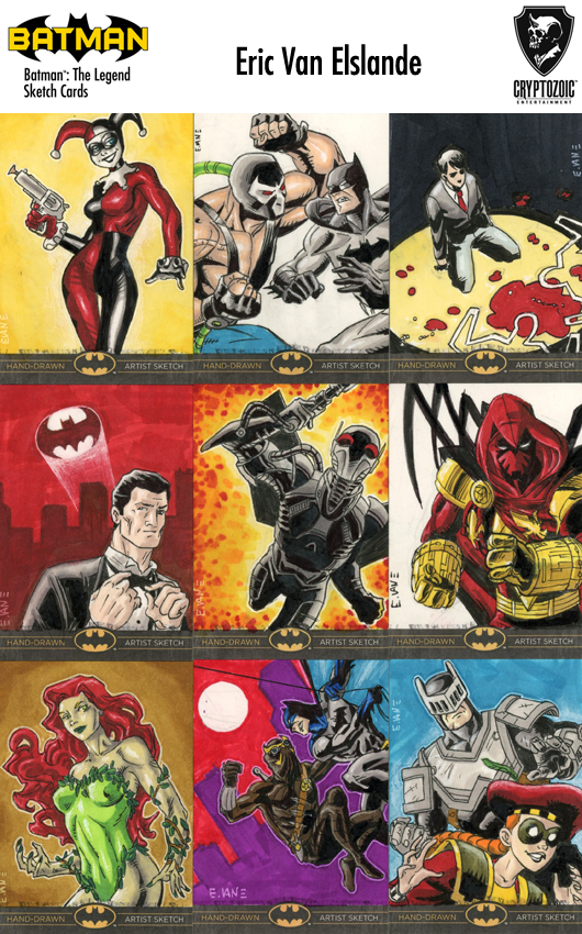 DC/Cryptozoic Batman:The Legend preview