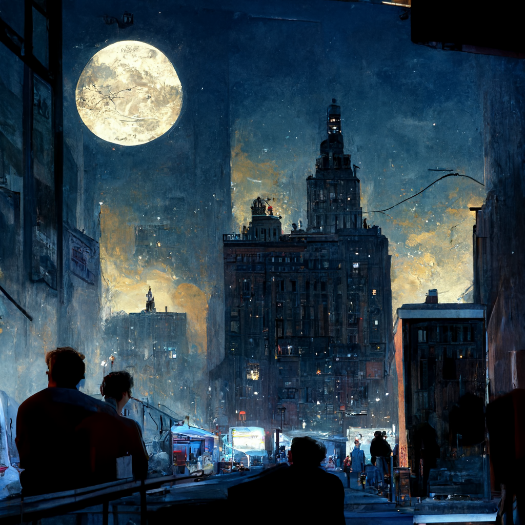 Midjourney Night City by purepup on DeviantArt