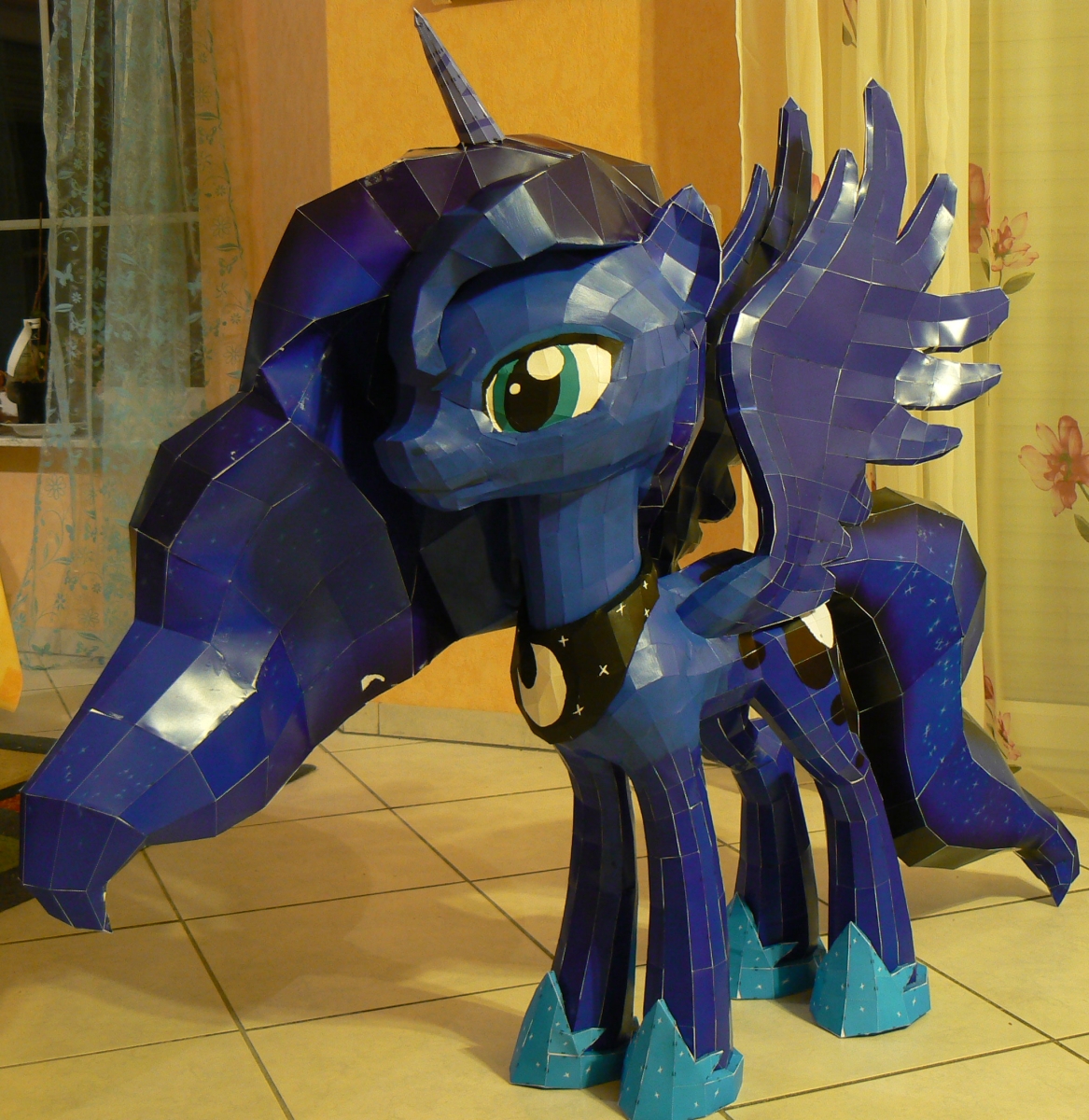 Project Princess Luna MLP fully folded