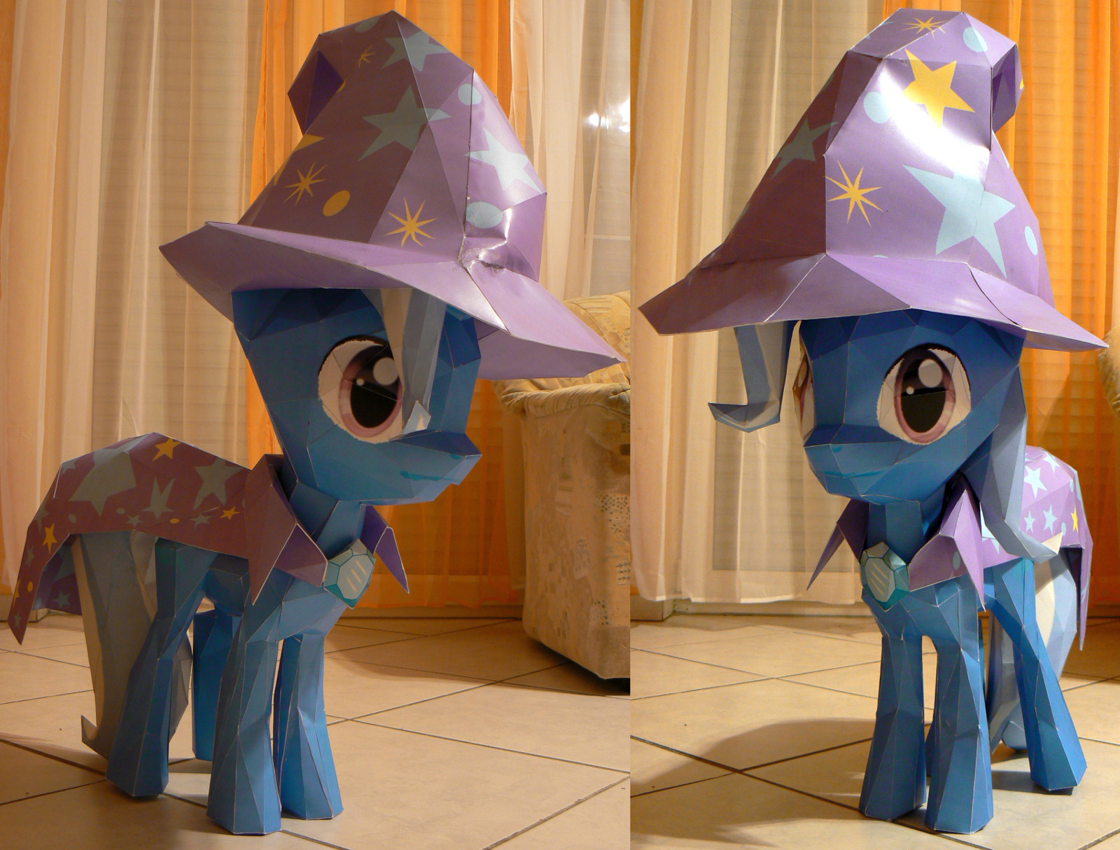 Great and powerful papercraft Trixie