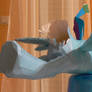 Dashie papercraft 5 - the headless...pony