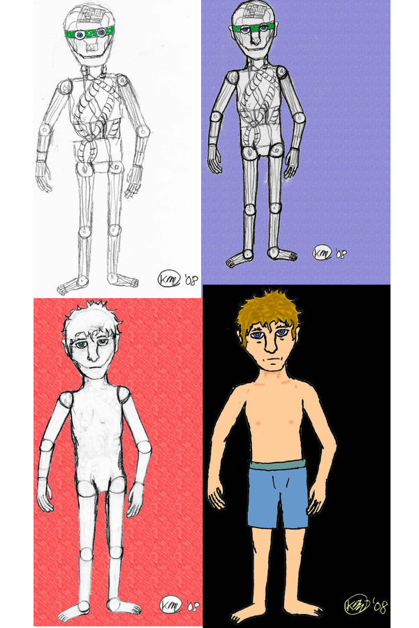 The Android- Transformation by KDVal on DeviantArt