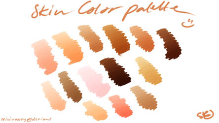 Tutorial Body Palette Color Skin On Drawing Tutorial Deviantart