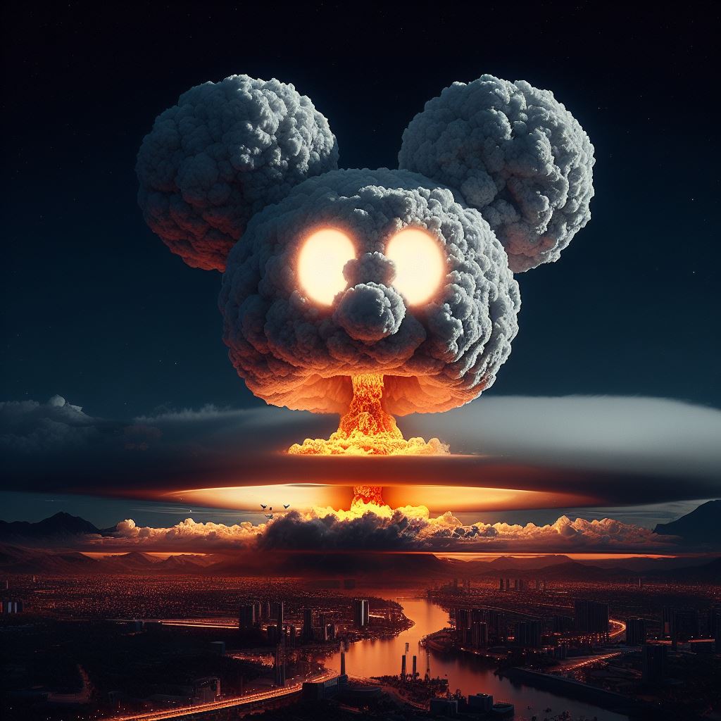 Mickey Mouse - Nuclear Explosion - Disney by Odviously on DeviantArt