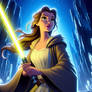 Belle Jedi - Beauty Star Wars Disney Princess #01