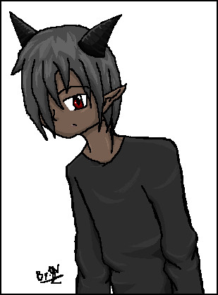 Dark anime Boy #1 by LilyGothiKitty on DeviantArt