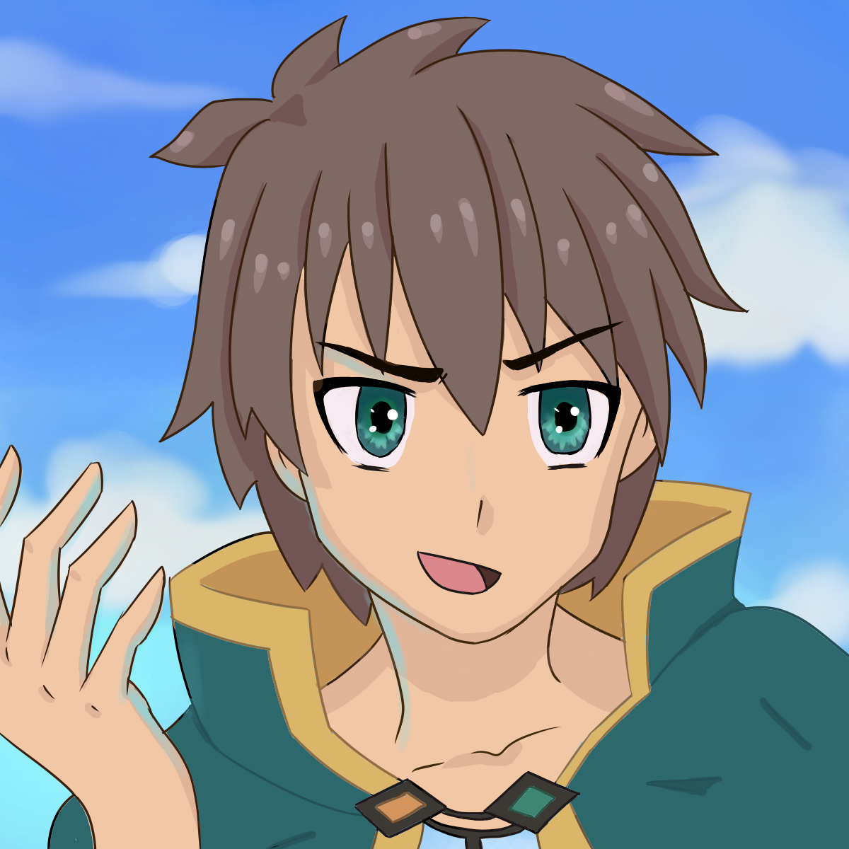 Kazuma Satou Render by Kingevan210 on DeviantArt