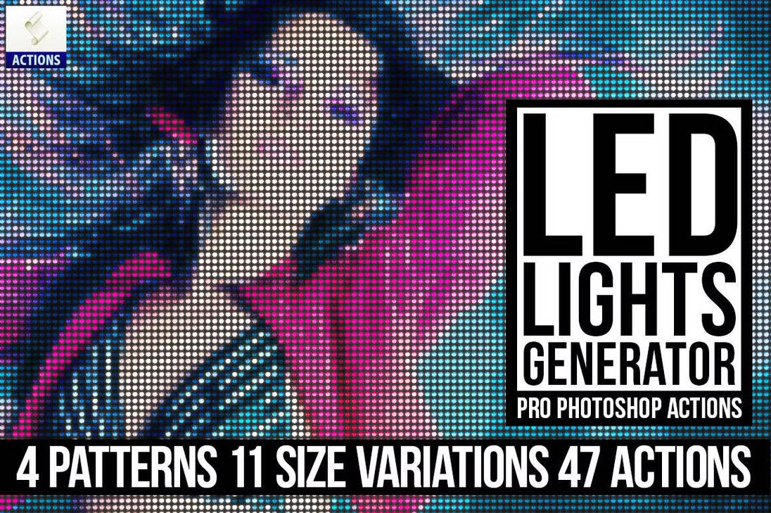 Led Character Generator Led Lights Generator PS Actions by vadodewobo on DeviantArt