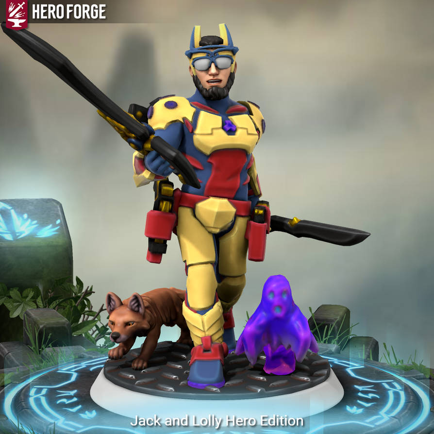 Hero Forge Jack And Lolly Hero Edition By Mask of Vice On DeviantArt hero-forge-jack-and-lolly-hero-edition-by-mask-of-vice-on-deviantart