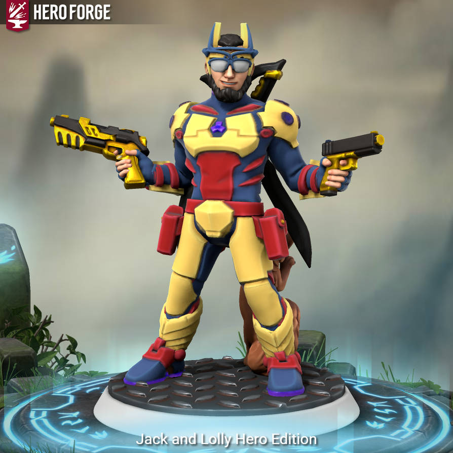 Hero Forge Jack And Lolly Hero Edition Guns By Mask of Vice On hero-forge-jack-and-lolly-hero-edition-guns-by-mask-of-vice-on