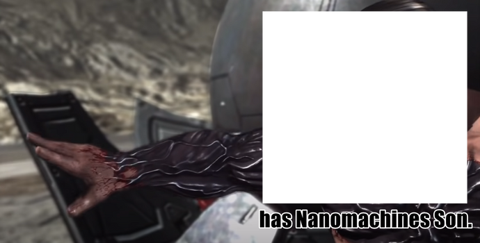 Character has Nanomachines Son Template