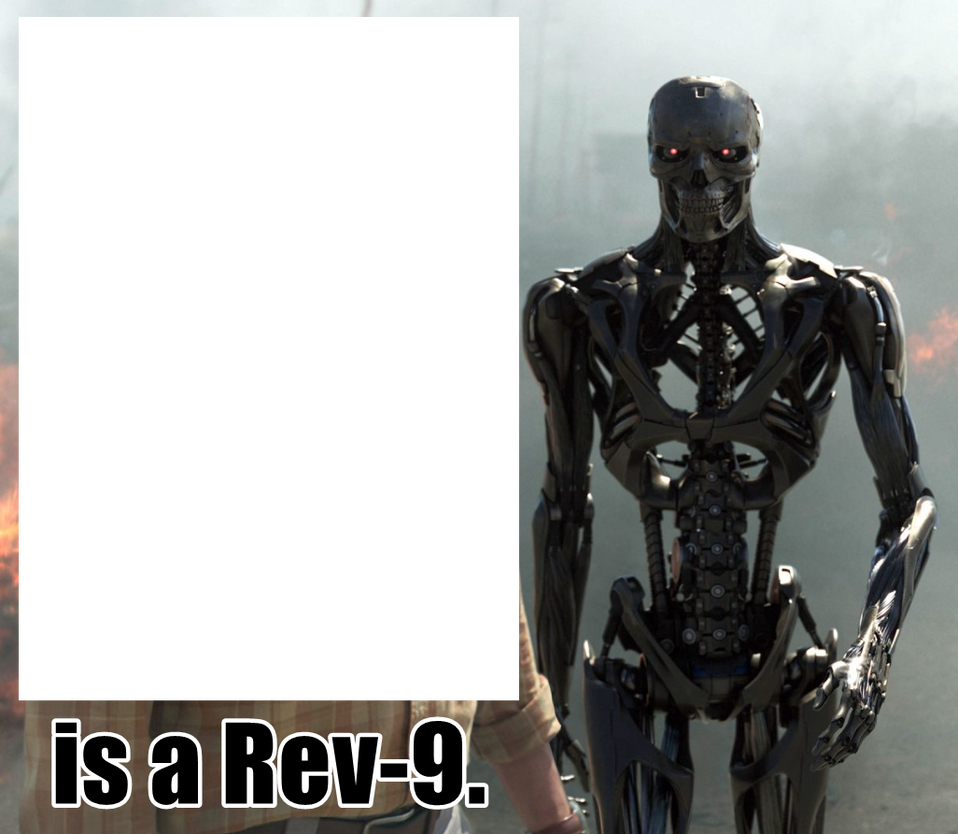 Character is a Rev-9 Template by Mask-of-Vice on DeviantArt