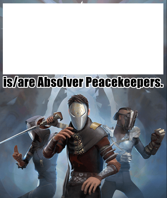 Character is/are Absolver Peacekeepers Template by Mask-of-Vice on ...