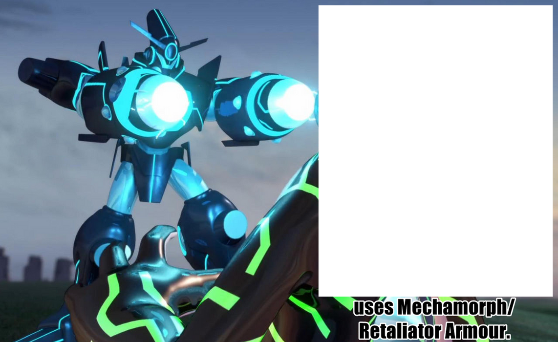 Mechamorph/Retaliator Armour Template by Mask-of-Vice on DeviantArt