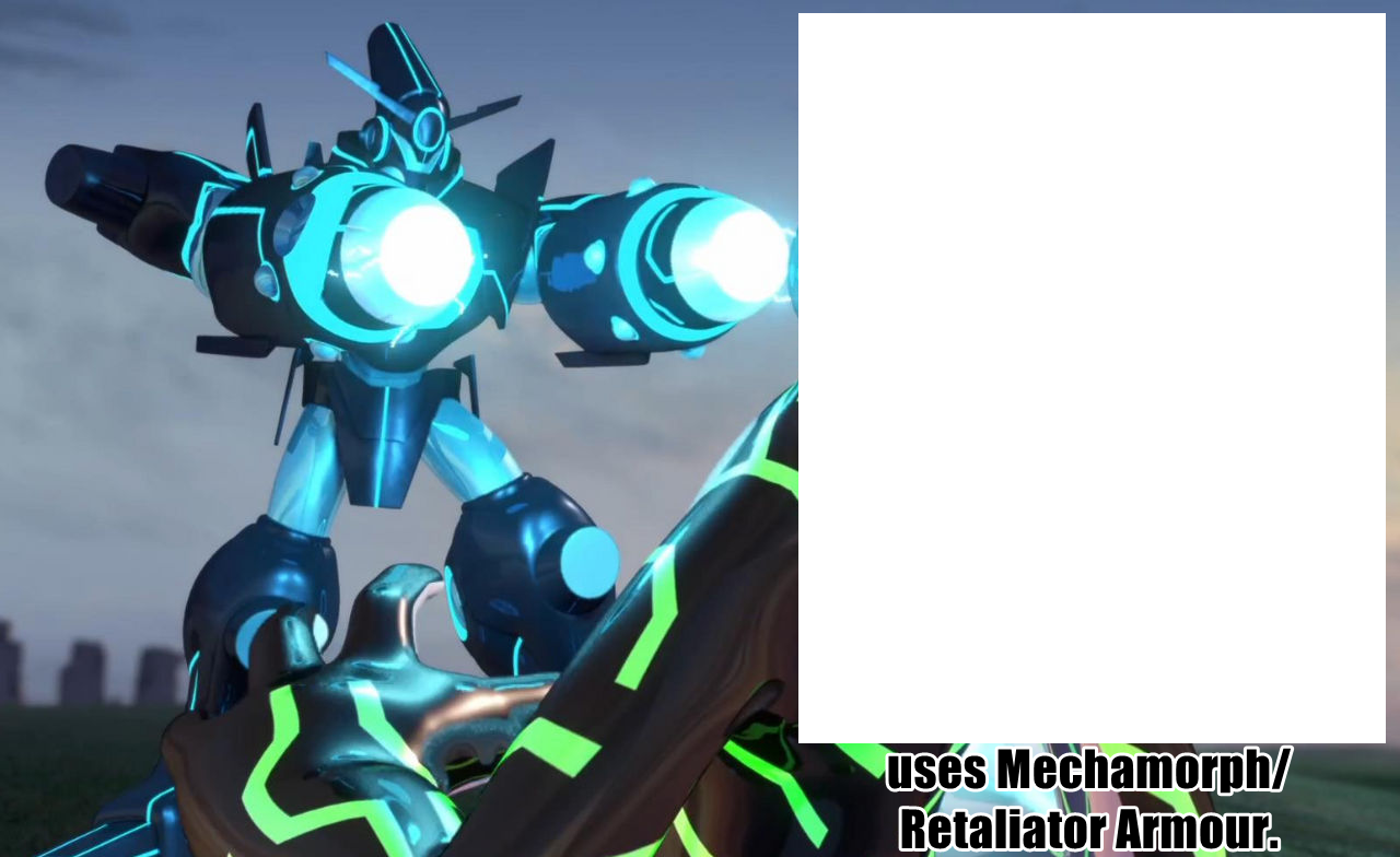 Mechamorph/Retaliator Armour Template by Mask-of-Vice on DeviantArt