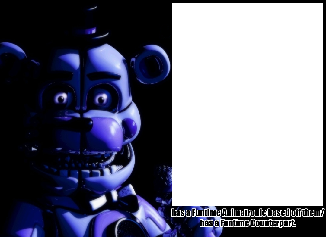 FNAF Classic Animatronic Template by Mask-of-Vice on DeviantArt