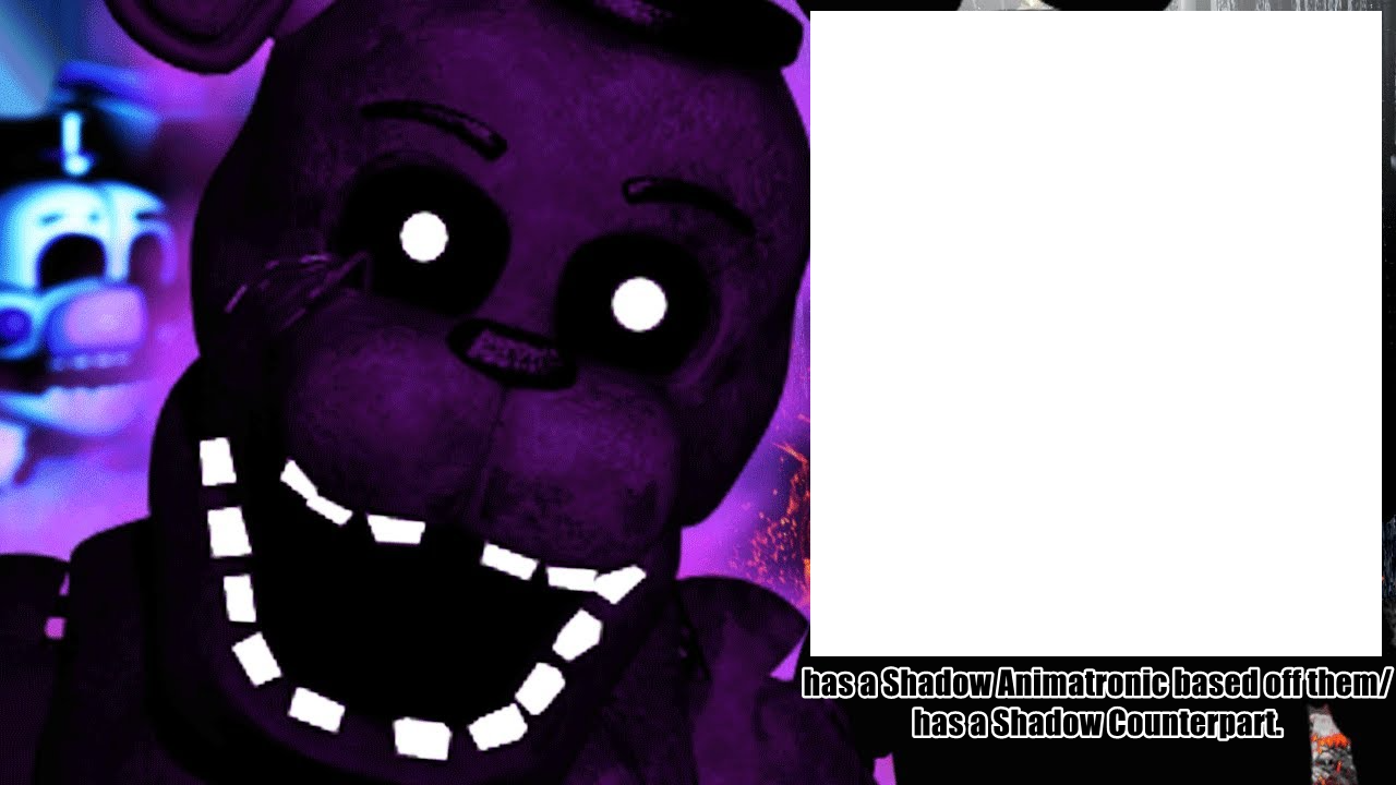 In Five Nights at Freddy's 2, these two 'shadow' animatronics