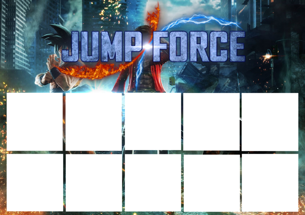 Jump Force Team Template by Mask-of-Vice on DeviantArt