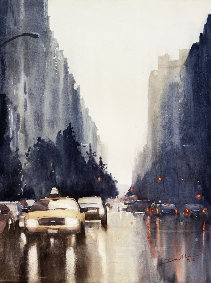 New York ver.2, 61x46cm